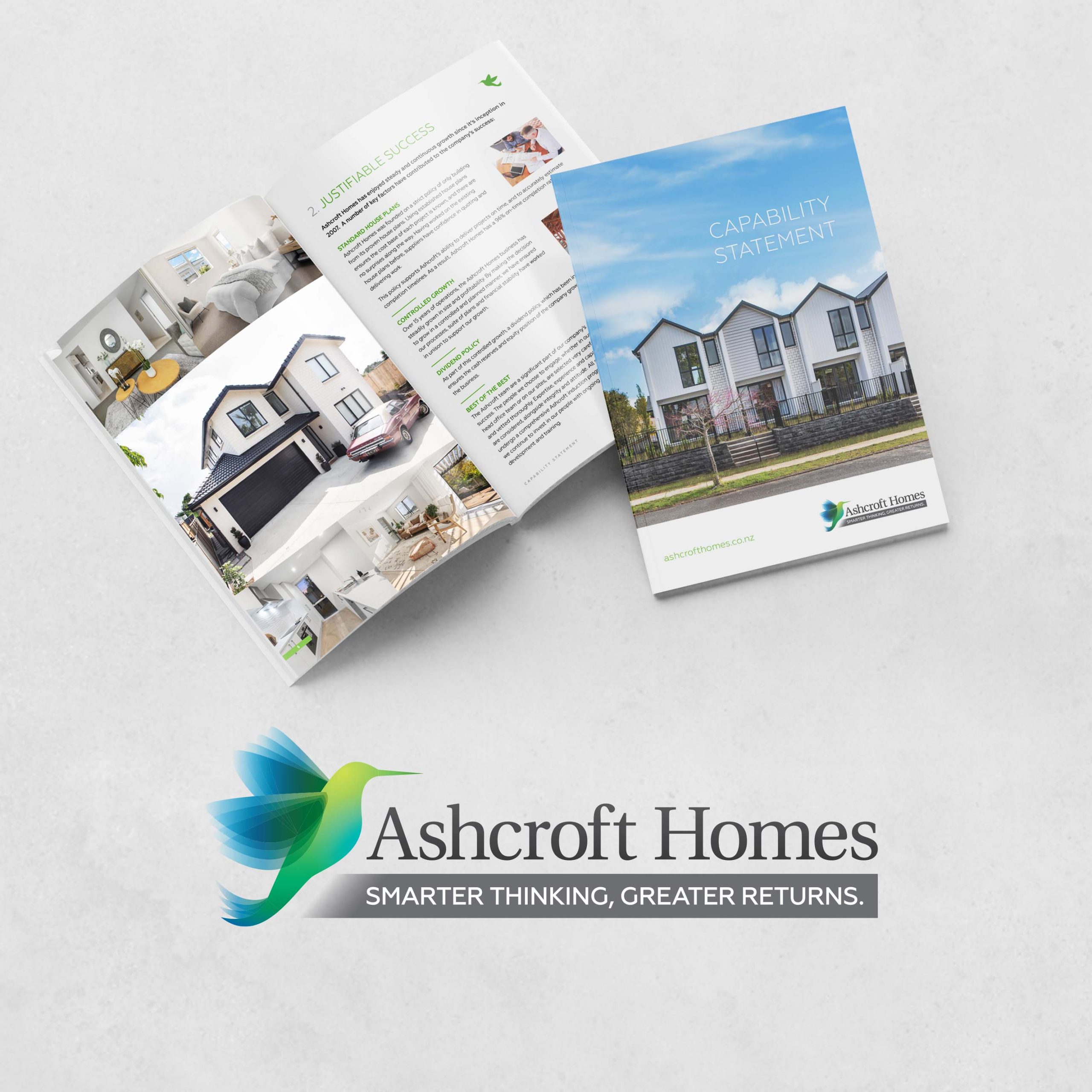 Ashcroft Homes Branding, Design, Advertising and Digital