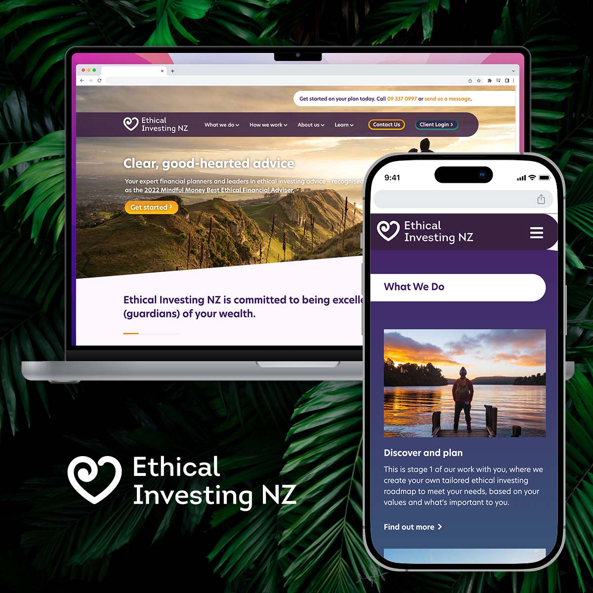 Ethical Investing NZ Digital Design, Development and Optimisation